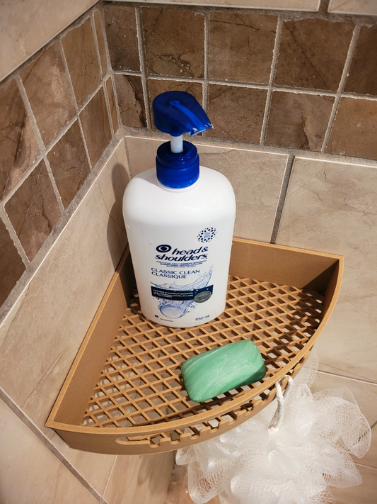 Corner shower Shelf