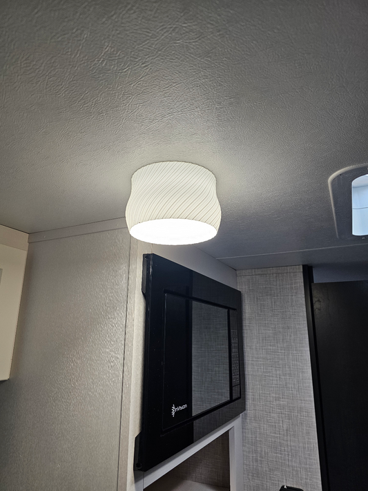 RV puck light shade